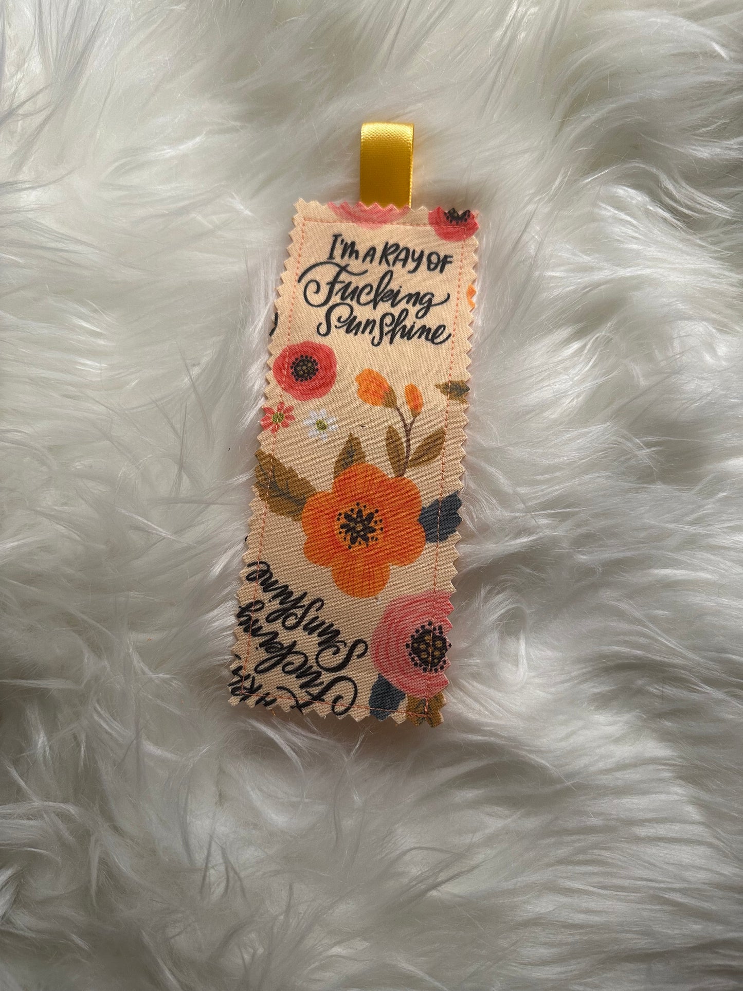 Ray of sunshine bookmark