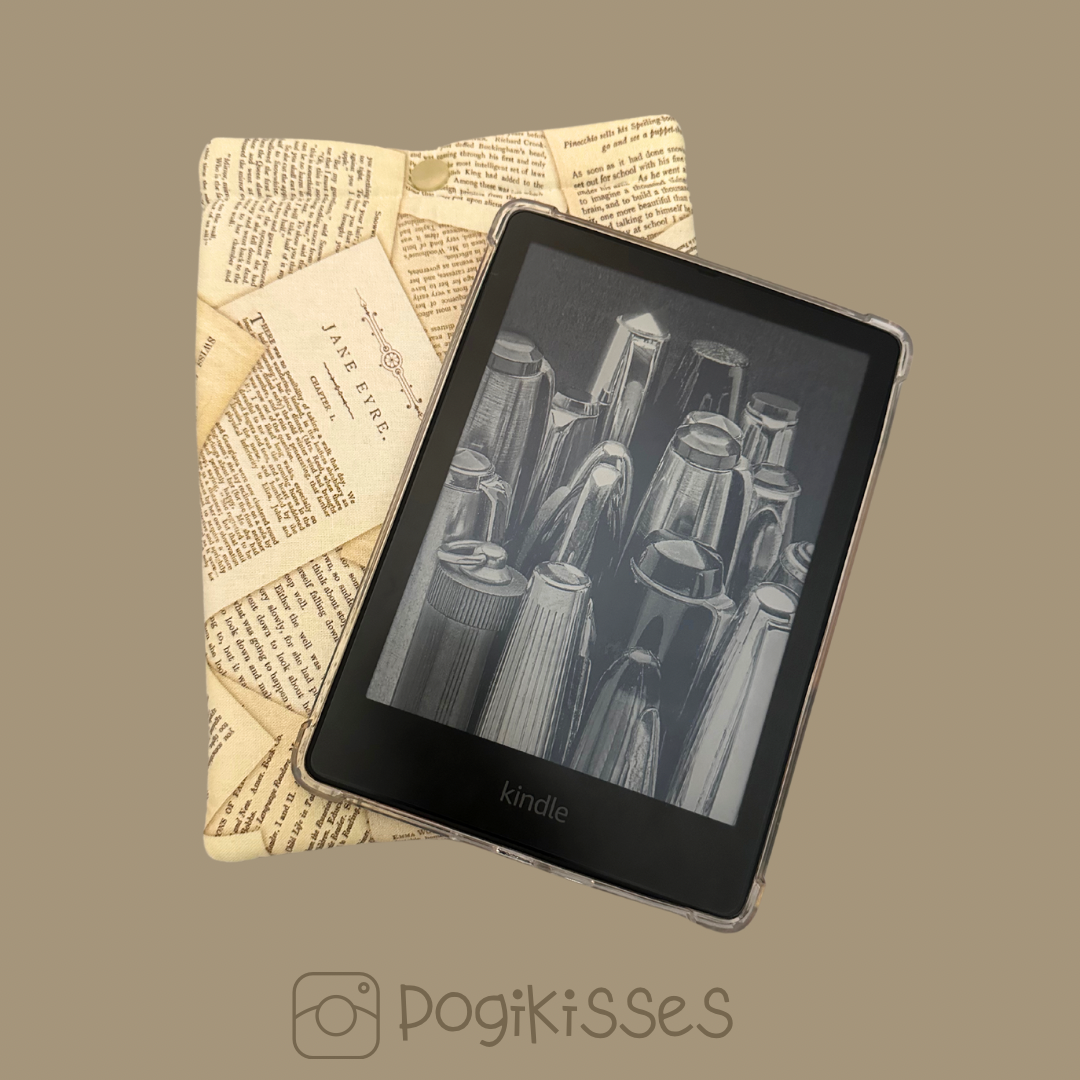 Book pages kindle sleeve